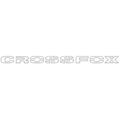 LETREIRO VINIL (CROSSFOX) CZA LE | COD FABR 04064 26365.51