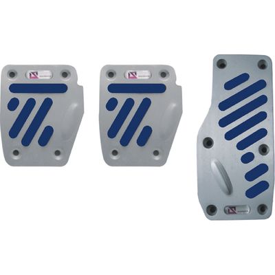 PEDALEIRA ALUMINIO ANODIZADO MOD 3 AZUL | COD FABR 09.010 04107.01 PEDALEIRA ALUMINIO ANODIZADO MOD 3 AZUL | COD FABR 09.010 04107.01