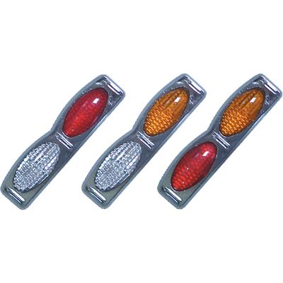 PROTETOR PT OVAL DUPLO CRISTAL/VERM C/BASE CROM OLHO DE GATO | COD FABR 05.010 11165.16 PROTETOR PT OVAL DUPLO CRISTAL/VERM C/BASE CROM OLHO DE GATO | COD FABR 05.010 11165.16