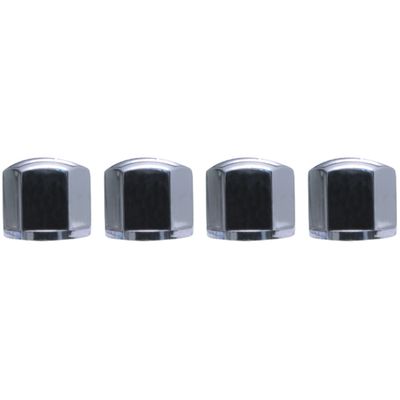 CAPA PARAFUSO RODA UNIV LISA 17MM CROM 16PCS | COD FABR 10.006 00421.00