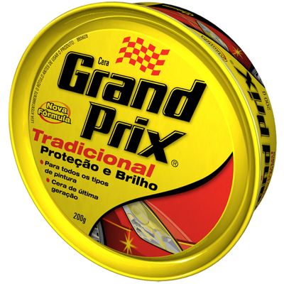 GRAND PRIX TRADICIONAL PROTECAO E BRILHO 200G | COD FABR 864793 08302.18 GRAND PRIX TRADICIONAL PROTECAO E BRILHO 200G | COD FABR 864793 08302.18