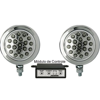 FAROL MILHA REDON UNIV 6 LEDS 3 EM 1 COPO PTO 12/24V BCO PAR | COD FABR AP807 18099.77 FAROL MILHA REDON UNIV 6 LEDS 3 EM 1 COPO PTO 12/24V BCO PAR | COD FABR AP807 18099.77