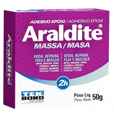 ADESIVO ARALDITE MASSA 50G | COD FABR 000000078072707233 08302.68 ADESIVO ARALDITE MASSA 50G | COD FABR 000000078072707233 08302.68