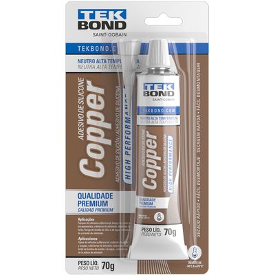 ADESIVO SILICONE NEUTRO ALTA PERF OXIMICO COBRE 70G | COD FABR 22104002200 08302.59 ADESIVO SILICONE NEUTRO ALTA PERF OXIMICO COBRE 70G | COD FABR 22104002200 08302.59