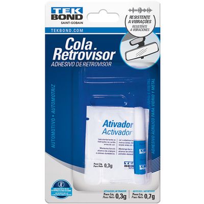 COLA ESPELHO RETROVISOR DOSE UNICA 1G | COD FABR 78072713220 08302.55 COLA ESPELHO RETROVISOR DOSE UNICA 1G | COD FABR 78072713220 08302.55