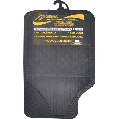 TAPETE PVC UNIVERSAL LINHA 4 PRETA 4 PCS | COD FABR 4004-P04 00129.68 TAPETE PVC UNIVERSAL LINHA 4 PRETA 4 PCS | COD FABR 4004-P04 00129.68