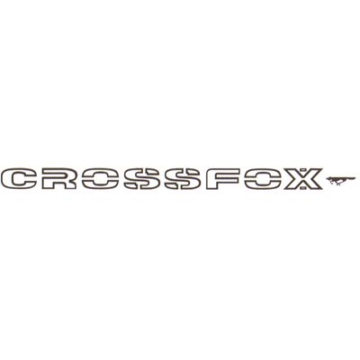 FAIXA DECORATIVA CROSSFOX TODOS GRAFITE | COD FABR PL0322 03003.22
