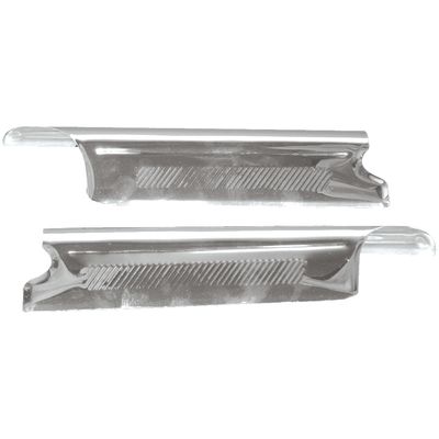 PROTETOR INT PE COLUNA VW FUSCA INOX PAR | COD FABR 024 29910.07 PROTETOR INT PE COLUNA VW FUSCA INOX PAR | COD FABR 024 29910.07