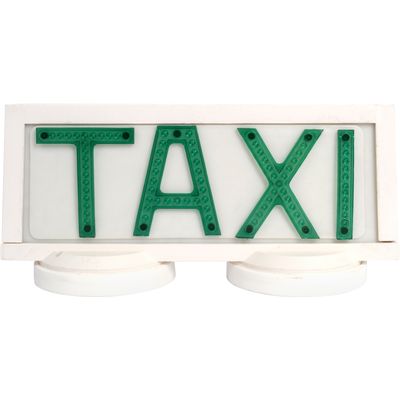LUMINOSO TAXI GRANDE 2 IMAS BRANCO | COD FABR LS810 06038.00 LUMINOSO TAXI GRANDE 2 IMAS BRANCO | COD FABR LS810 06038.00