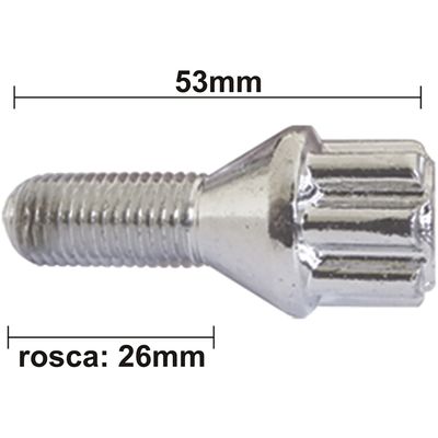 PARAFUSO ANTI FURTO CORSA/PRISMA/CELTA/AGILE CH 17MM 4PCS | COD FABR 2701 00402.98 PARAFUSO ANTI FURTO CORSA/PRISMA/CELTA/AGILE CH 17MM 4PCS | COD FABR 2701 00402.98