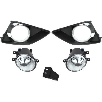 KIT FAROL MILHA COROLLA 09/11 BT ORIG C/GRADE ARO CROM | COD FABR SL-250310 I 82862.00