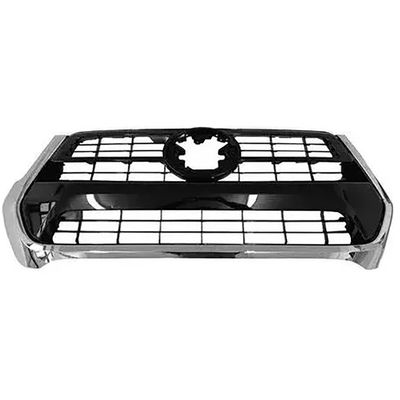 GRADE RAD HILUX SRX/SRV 21/ BLACK PIANO C/MOLD CROM S/EMBL | COD FABR 15098 00422.77