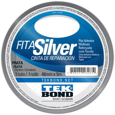 FITA SILVER PRATA 48MMX5M | COD FABR 000000078072708255 08302.58 FITA SILVER PRATA 48MMX5M | COD FABR 000000078072708255 08302.58
