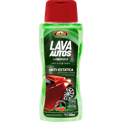 LAVA AUTO HIBRIDO COM ACAO ANTI-ESTATICA PROAUTO 500ML | COD FABR 5392 08302.06 LAVA AUTO HIBRIDO COM ACAO ANTI-ESTATICA PROAUTO 500ML | COD FABR 5392 08302.06