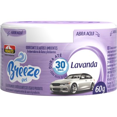 ODORIZANTE BREEZE GEL LAVANDA 60G | COD FABR 1032 08302.36 ODORIZANTE BREEZE GEL LAVANDA 60G | COD FABR 1032 08302.36