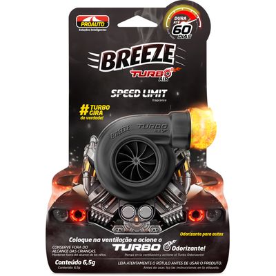 ODORIZANTE BREEZE TURBO AIR SPEED LIMIT 6,5G | COD FABR 5338 08302.03