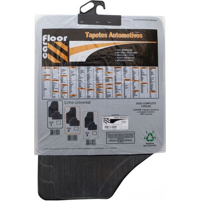 TAPETE BORR FUSCA 59/96 4PCS | COD FABR D001.0 00008.07 TAPETE BORR FUSCA 59/96 4PCS | COD FABR D001.0 00008.07