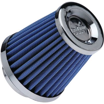 FILTRO AR CONICO ALTO 9.0CM TECIDO ENCAIXE 70MM RIGIDO AZUL | COD FABR RC028AZ 70123.00