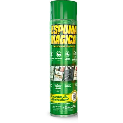 ESPUMA LIMPADORA USO GERAL A SECO SPRAY 400ML | COD FABR 2086 08302.29 ESPUMA LIMPADORA USO GERAL A SECO SPRAY 400ML | COD FABR 2086 08302.29