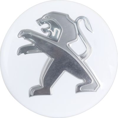 CALOTA CENTRO RODA LINHA PEUGEOT 60MM BCO | COD FABR 0012214 00122.14