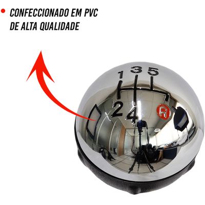 COIFA CAMBIO FIAT 500 09/17 C/TAMPA CROM | COD FABR 200281A 00446.84