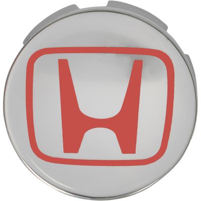 CALOTA CENTRO RODA LINHA HONDA CROM C/H VERM 58MM | COD FABR 0450062 04500.62