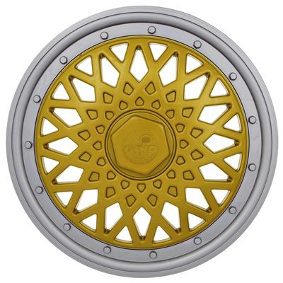 CALOTA ARO 13 GSS DOURADO/PTA PRESS | COD FABR 600AR-DPT-U 02207.87