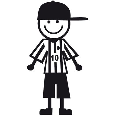 ADESIVO DECORATIVO FILHO TORCEDOR SANTOS 5PC | COD FABR FO013 28504.12