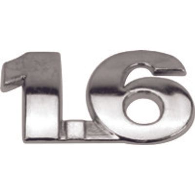 LETREIRO (1.6) GOL G3 00/05 CROM | COD FABR 09612 26365.11