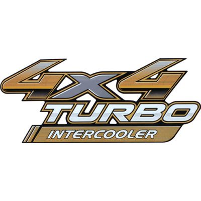 LETREIRO VINIL (4X4 TURBO INTERCOOLER) HILUX 14/15 DOUR | COD FABR 06962 26255.55