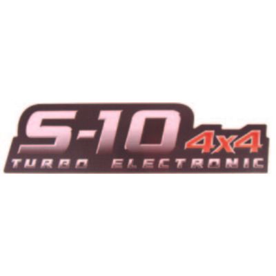 LETREIRO VINIL (S10 4X4 TURBO ELECTRONIC) 09/11 VERM | COD FABR 06933 26000.67 LETREIRO VINIL (S10 4X4 TURBO ELECTRONIC) 09/11 VERM | COD FABR 06933 26000.67