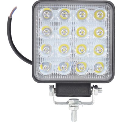 FAROL MILHA QUADR 16 LEDS UNIV 6000K BCO 10V/30V 4200LM 48W | COD FABR SLL-00008 18093.34 FAROL MILHA QUADR 16 LEDS UNIV 6000K BCO 10V/30V 4200LM 48W | COD FABR SLL-00008 18093.34