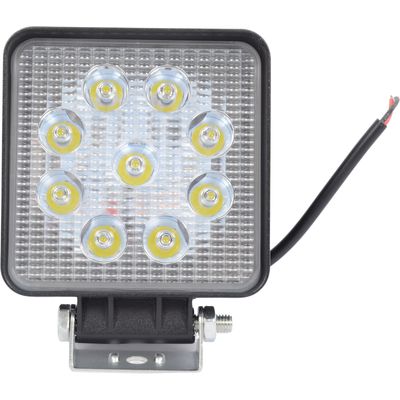 FAROL MILHA QUADR 9 LEDS UNIV 6000K BCO 10V/30V 2400LM 27W | COD FABR SLL-00002 18090.02 FAROL MILHA QUADR 9 LEDS UNIV 6000K BCO 10V/30V 2400LM 27W | COD FABR SLL-00002 18090.02