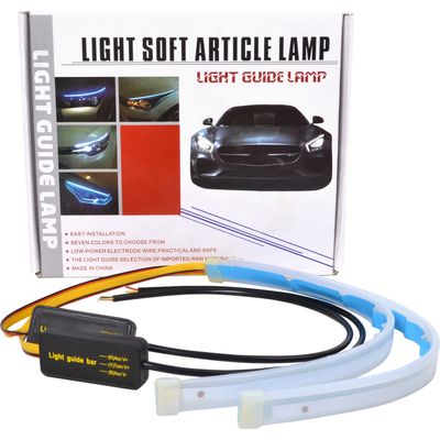 FITA LED DUAL COLOR DRL 30CM 6000K+3000K 8W BCO/AMARELO | COD FABR 8392217 83922.17