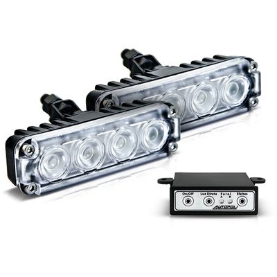 FAROL UNIV SLIM ALUMINIO 4W 3EM1 12V BRANCO | COD FABR AL204 18099.40