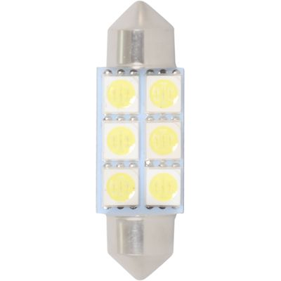 LAMP LED TORPEDO 6L 36MM 12V BRANCO PAR | COD FABR 0704567 07045.67