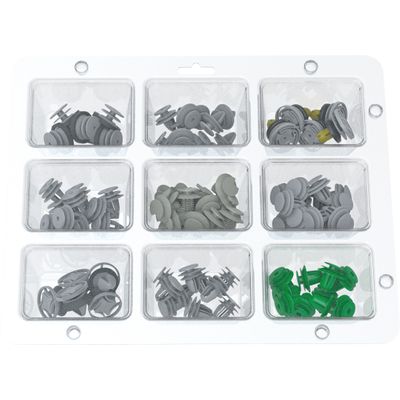 KIT 90 GRAMPOS FORRO PORTA FIAT HONDA NISSAN PEUGEOT RENAULT | COD FABR KPT9002 00190.18