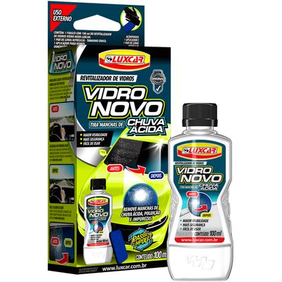 REVITALIZADOR VIDRO CHUVA ACIDA 100ML PRONTO USO | COD FABR 5000 00437.94 REVITALIZADOR VIDRO CHUVA ACIDA 100ML PRONTO USO | COD FABR 5000 00437.94
