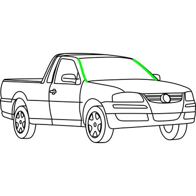 PINGADEIRA SAVEIRO G3/G4 00/05 CAPA/CONTRACAPA LD | COD FABR 3001P 86005.80