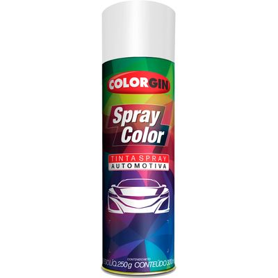 COLORGIN SPRAY AUTOMOTIVO BRANCO ACABAMENTO 300ML | COD FABR 51.00.00906-243 00445.54