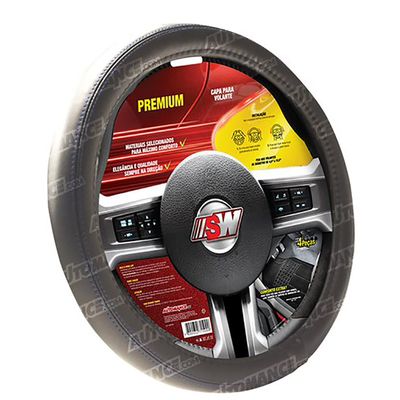 CAPA VOLANTE MULTIUSO STIT PT C/ COSTURA AZUL PU 38CM | COD FABR SW1505 00199.53