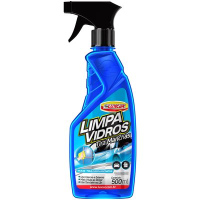 LIMPA VIDROS 500ML SPRAY PRONTO USO TIRA MANCHAS | COD FABR 4266 00437.75 LIMPA VIDROS 500ML SPRAY PRONTO USO TIRA MANCHAS | COD FABR 4266 00437.75