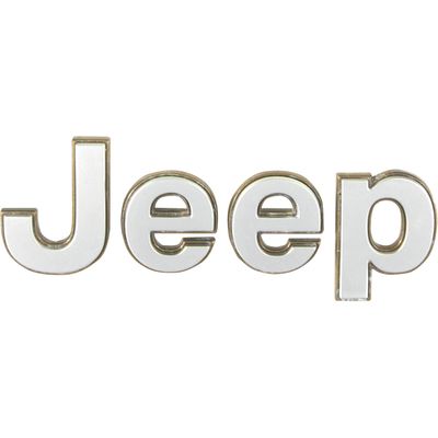 LETREIRO (JEEP) COMMANDER 22/25 PTA/DOUR GRADE | COD FABR 11819 00432.72