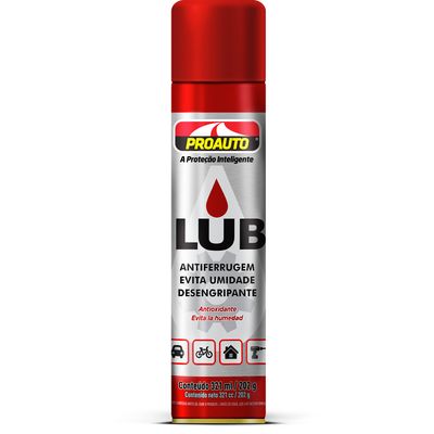 LUB DESINGRIPANTE PROAUTO 321ML | COD FABR 2090 00184.60
