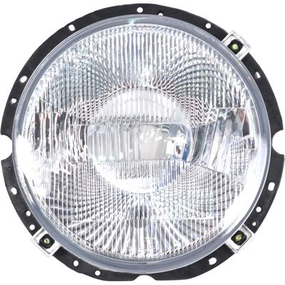 FAROL FUSCA 76/96 KOMBI C/FURO H4 LENTE POLICARB 7 POL | COD FABR 69234 00129.73