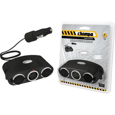 ADAPTADOR 3 ENTRADAS 12V | COD FABR 0031684 00316.84