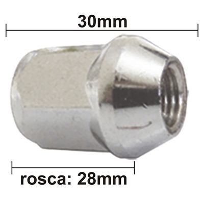 PORCA CHEVETE CH 19MM 16PC | COD FABR 2208 00403.06