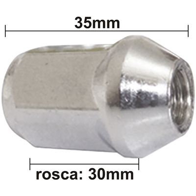 PORCA OPALA/CARAVAN /80 A10/C10/D10 CH 19MM 20PCS | COD FABR 2105 00404.23