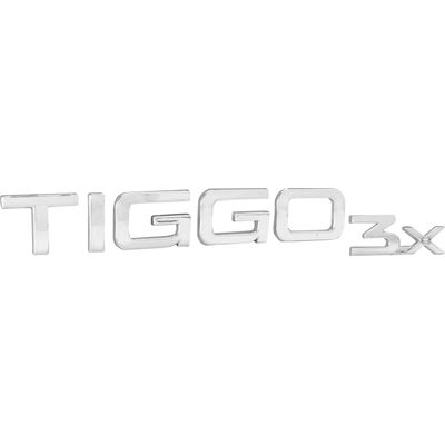 LETREIRO (TIGGO 3X) 21/23 CROM | COD FABR 11955 00432.54
