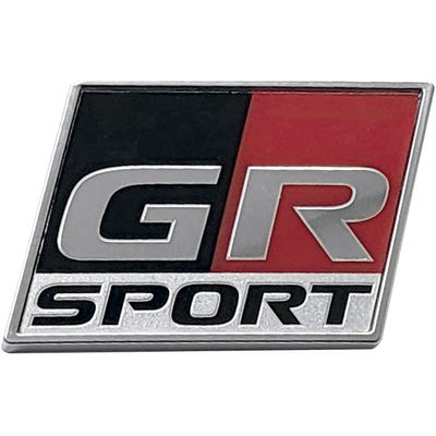 LETREIRO (GR SPORT) COROLLA 21/24 COROLLA CROSS CROM/PTO/VER | COD FABR 10958 00432.56